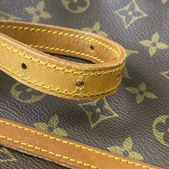 LOUIS VUITTON Jeune Fille MM Shoulder Bag Monogram Leather Brown M51226 - Picture 11 of 16